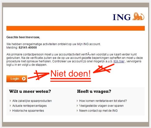 Spoofing ING